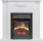 Каминокомплект Capri - Белое дерево делюкс с очагом Majestic FX Black