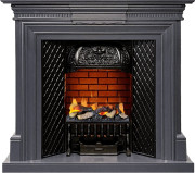 Каминокомплект Chelsea - Серый графит с очагом Cassette 400 LNH-INT (с дровами) Каминокомплект Chelsea - Серый графит с очагом Cassette 400 LNH-INT (с дровами)