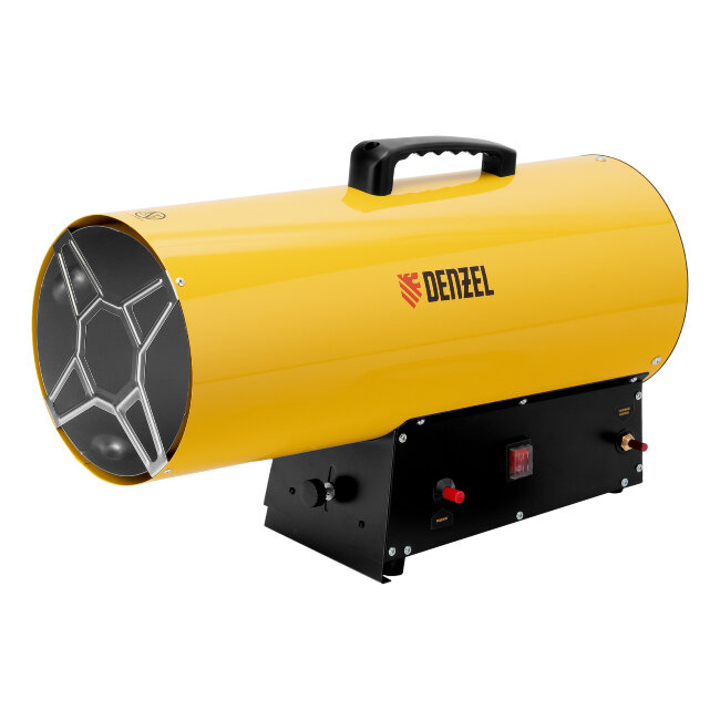 Газовая тепловая пушка GHG-50, 50 кВт, 1400 м3/ч, пропан-бутан Denzel в Красноярске