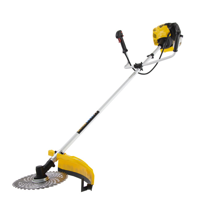 Триммер бензиновый DTL-52, 52 см3, неразъемная штанга, состоит из 2 частей Denzel в Красноярске