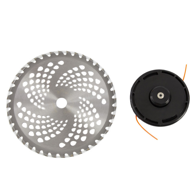 Триммер бензиновый DTL-52, 52 см3, неразъемная штанга, состоит из 2 частей Denzel в Красноярске