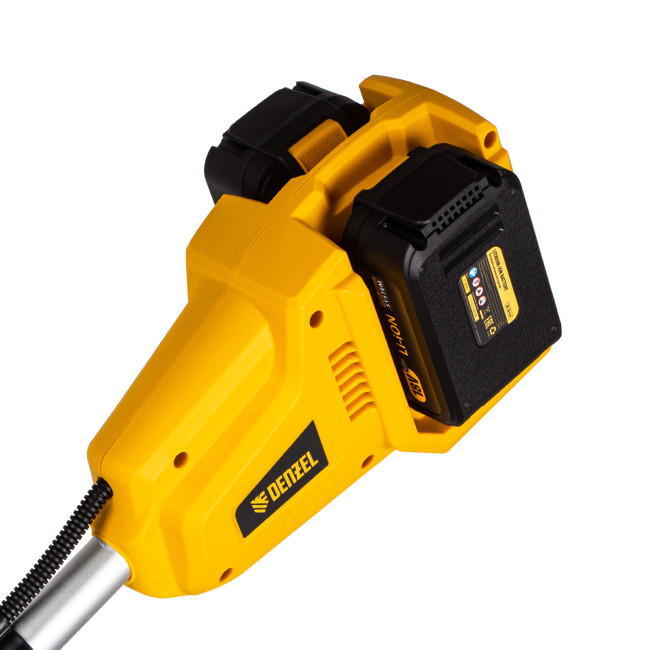 Триммер аккумуляторный бесщеточный CBC350-36, Li-ion, 36 В, 350 мм Denzel в Красноярске Триммер аккумуляторный бесщеточный CBC350-36, Li-ion, 36 В, 350 мм Denzel в Красноярске