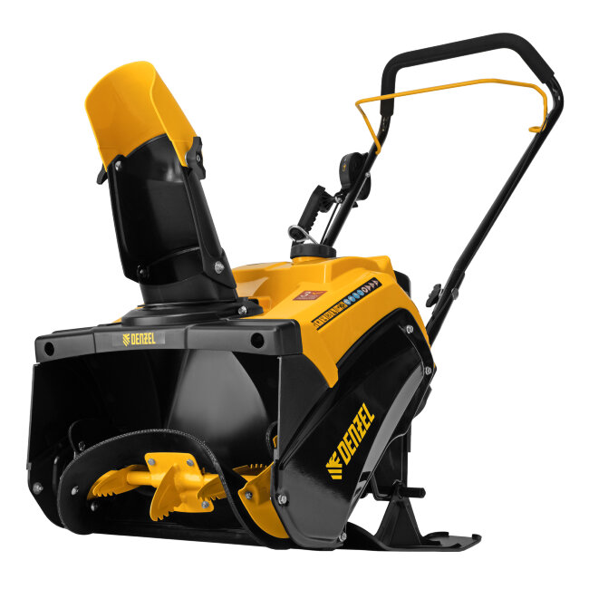 Бензиновая снегоуборочная машина SB 460 Sled, 99cc, лыжи ручной старт// Denzel в Красноярске