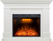 Каминокомплект California - Белый с очагом Emerald 28 Каминокомплект California - Белый с очагом Emerald 28