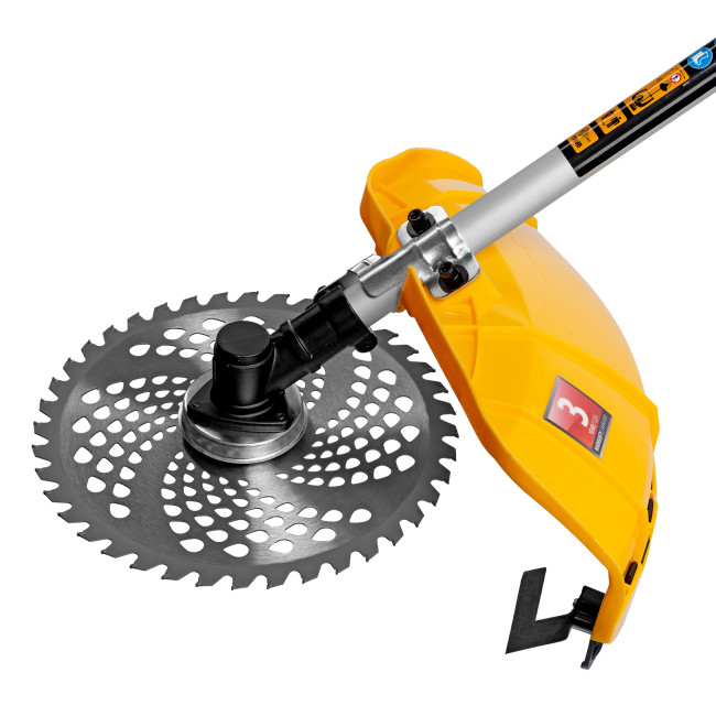 Триммер бензиновый DTL-52S, 52 см3, разъемная штанга, состоит из 2 частей Denzel в Красноярске