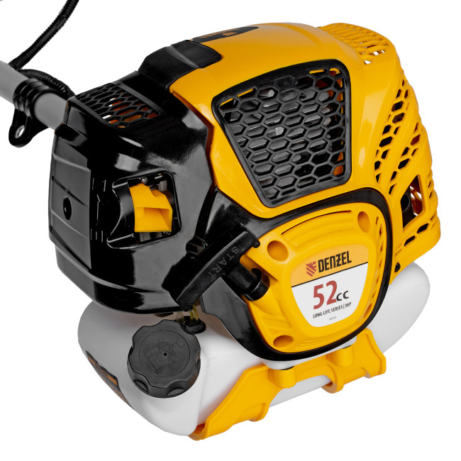 Триммер бензиновый DTL-52S, 52 см3, разъемная штанга, состоит из 2 частей Denzel в Красноярске