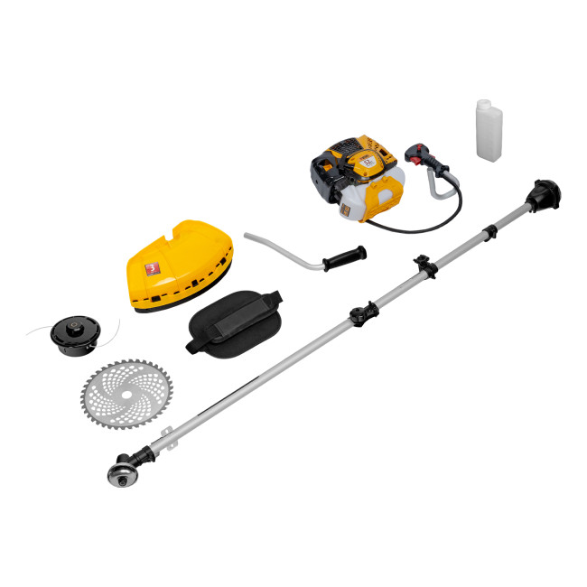 Триммер бензиновый DTL-52S, 52 см3, разъемная штанга, состоит из 2 частей Denzel в Красноярске