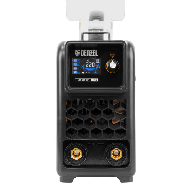 Аппарат инвертор. дуговой сварки SDM-220 Top, 220 А, ПВ 60% Denzel в Красноярске