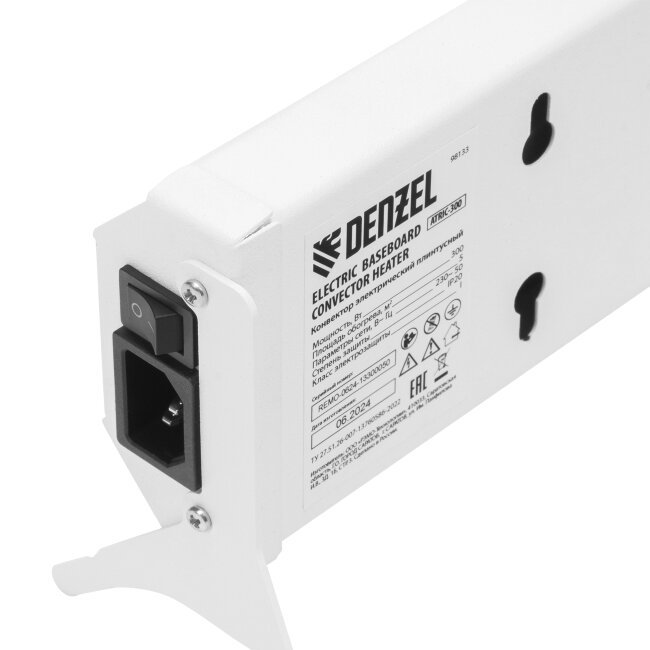 Конвектор электрический плинтусный ATRIC-300, 230 В, 300 Вт, ТЭН Denzel в Красноярске Конвектор электрический плинтусный ATRIC-300, 230 В, 300 Вт, ТЭН Denzel в Красноярске