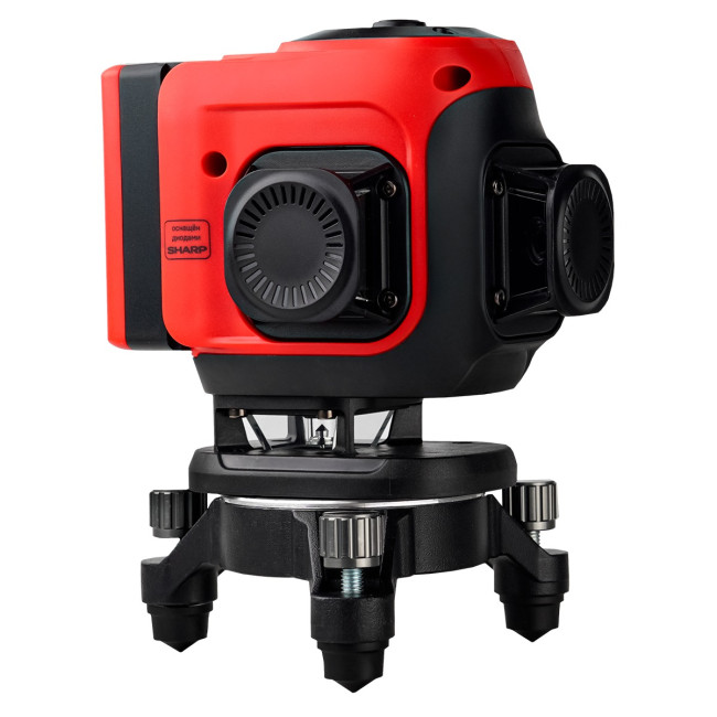 Лазерный уровень RGK ALPHA 3D-D с калибровкой с зелёным лучом в Красноярске