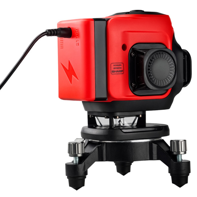 Лазерный уровень RGK ALPHA 3D-D с калибровкой с зелёным лучом в Красноярске