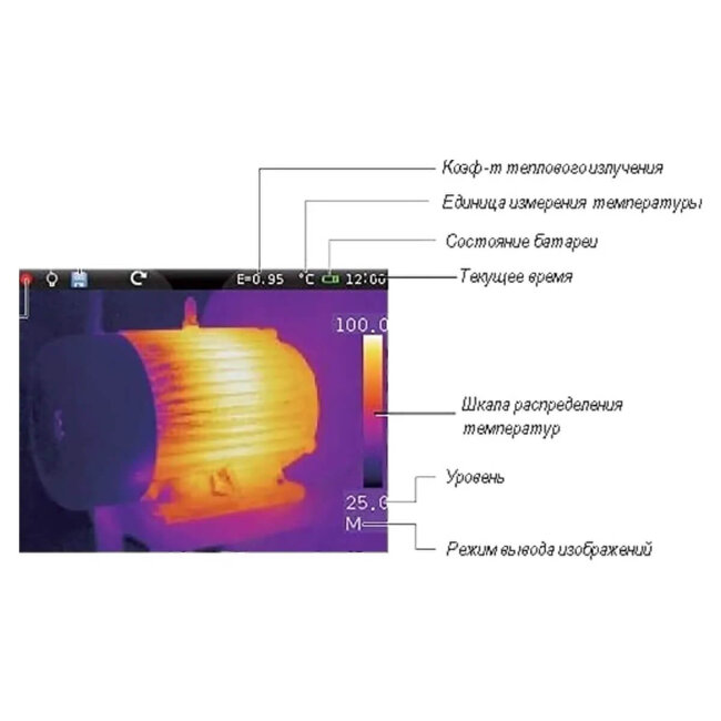 Тепловизор CEM DT-9875 в Красноярске Тепловизор CEM DT-9875 в Красноярске