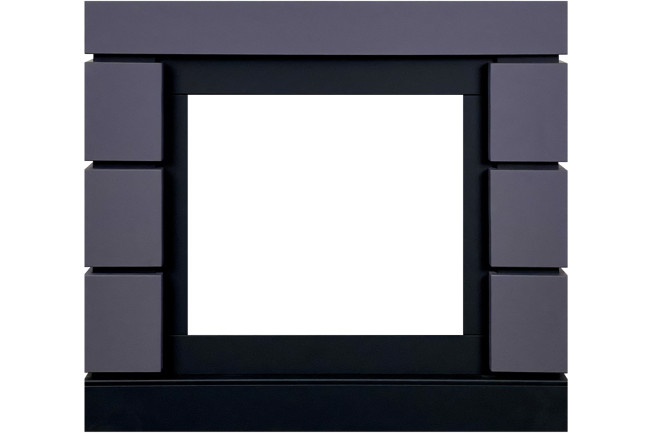 Каминокомплект Modern SFT (Разборный) - Серый графит с очагом Vision 23 EF LED FX в Красноярске