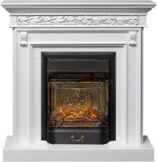 Каминокомплект Valletta - Белый (Ширина 1040 мм) с очагом Majestic FX M Black RC Каминокомплект Valletta - Белый (Ширина 1040 мм) с очагом Majestic FX M Black RC