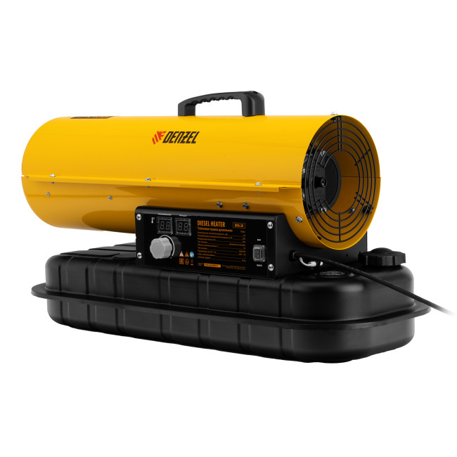 Дизельная тепловая пушка DHG-20, 20 кВт, 500 м3/ч, прямой нагрев Denzel в Красноярске