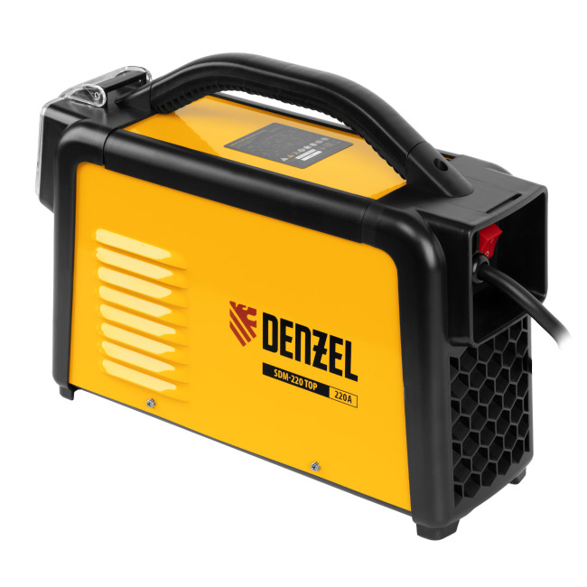 Аппарат инвертор. дуговой сварки SDM-220 Top, 220 А, ПВ 60% кейс Denzel в Красноярске