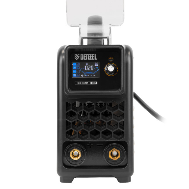 Аппарат инвертор. дуговой сварки SDM-220 Top, 220 А, ПВ 60% кейс Denzel в Красноярске
