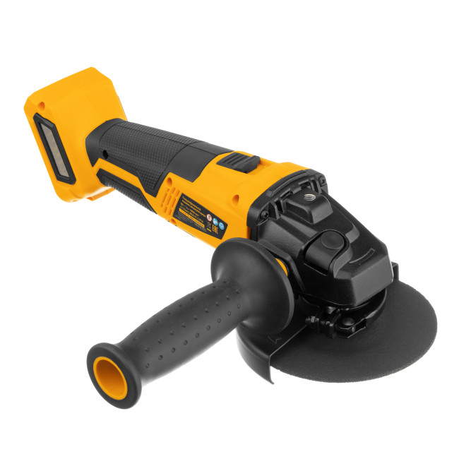 Машина углошлифовальная аккумуляторная бесщет. BLG-IB-18-125-0, Li-ion, 18 В Denzel в Красноярске Машина углошлифовальная аккумуляторная бесщет. BLG-IB-18-125-0, Li-ion, 18 В Denzel в Красноярске