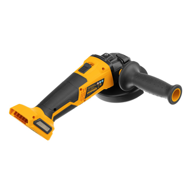 Машина углошлифовальная аккумуляторная бесщет. BLG-IB-18-125-0, Li-ion, 18 В Denzel в Красноярске Машина углошлифовальная аккумуляторная бесщет. BLG-IB-18-125-0, Li-ion, 18 В Denzel в Красноярске