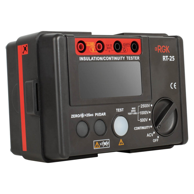 Цифровой мегаомметр RGK RT-25 с поверкой в Красноярске