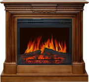 Каминокомплект Chelsea - Орех с очагом Jupiter FX New Каминокомплект Chelsea - Орех с очагом Jupiter FX New