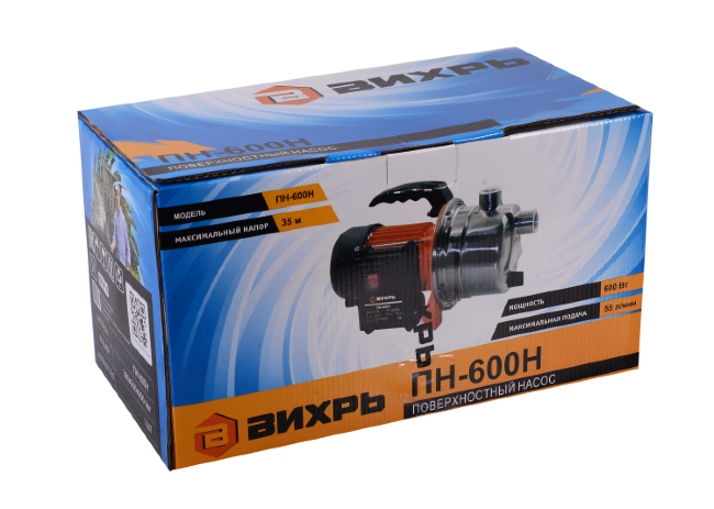 Поверхностный насос Вихрь ПН-600Н в Красноярске