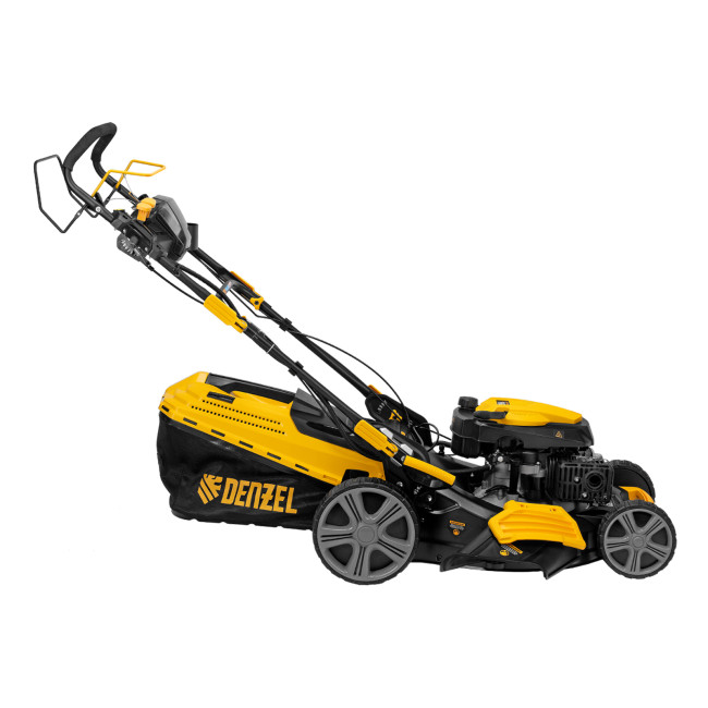Газонокосилка бензиновая GLD-520SP-VE, 196 см3, ширина 52 см, привод, вариатор, электрический старт, 60 л Denzel в Красноярске Газонокосилка бензиновая GLD-520SP-VE, 196 см3, ширина 52 см, привод, вариатор, электрический старт, 60 л Denzel в Красноярске