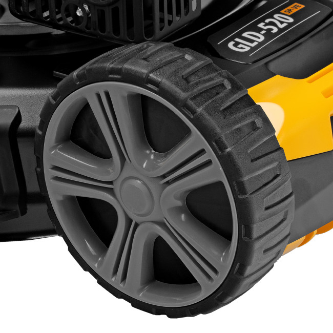 Газонокосилка бензиновая GLD-520SP-VE, 196 см3, ширина 52 см, привод, вариатор, электрический старт, 60 л Denzel в Красноярске Газонокосилка бензиновая GLD-520SP-VE, 196 см3, ширина 52 см, привод, вариатор, электрический старт, 60 л Denzel в Красноярске