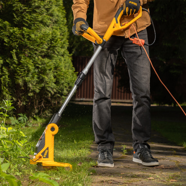 Триммер электрический TE-650, 650Вт,330мм,катушка автомат,телескоп.штанга,регул. углы накл. Denzel в Красноярске