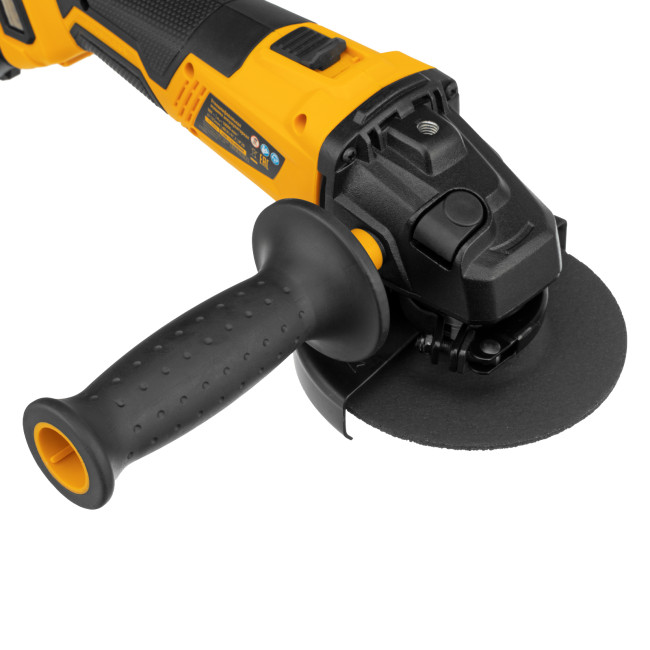 Машина углошлифовальная аккумуляторная бесщет. BLG-IB-18-125-4, Li-ion, 18 В Denzel в Красноярске Машина углошлифовальная аккумуляторная бесщет. BLG-IB-18-125-4, Li-ion, 18 В Denzel в Красноярске