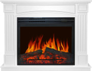 Каминокомплект Boston - Белый с очагом Jupiter FX New Каминокомплект Boston - Белый с очагом Jupiter FX New