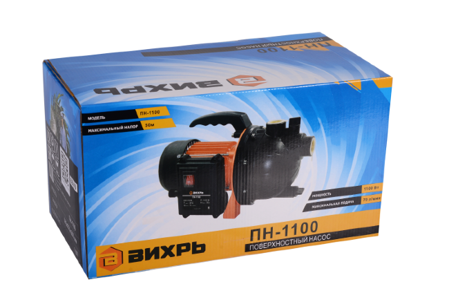 Поверхностный насос Вихрь ПН-1100 в Красноярске