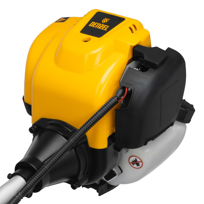 Триммер бензиновый DTL-37-4T, 4-тактный, 37 см3, неразъемная штанга, состоит из 2 частей Denzel в Красноярске