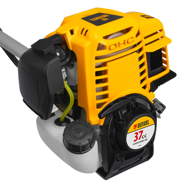 Триммер бензиновый DTL-37-4T, 4-тактный, 37 см3, неразъемная штанга, состоит из 2 частей Denzel в Красноярске