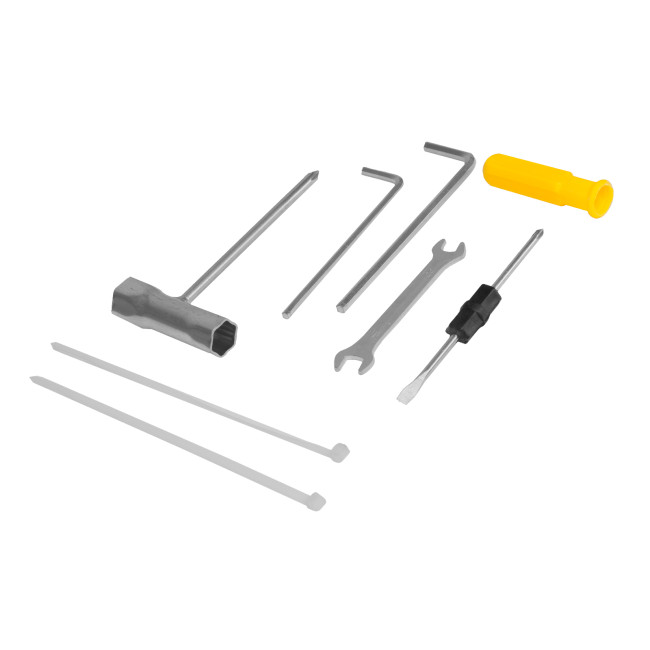 Триммер бензиновый DTL-37-4T, 4-тактный, 37 см3, неразъемная штанга, состоит из 2 частей Denzel в Красноярске