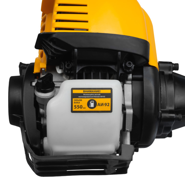 Триммер бензиновый DTL-37-4T, 4-тактный, 37 см3, неразъемная штанга, состоит из 2 частей Denzel в Красноярске