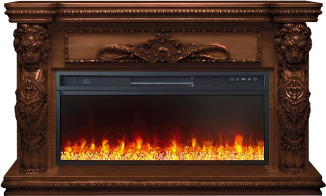 Каминокомплект Windsor 42 - Темный дуб с очагом Vision 42 LED в Красноярске