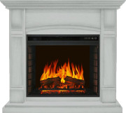 Каминокомплект Manchester - Белый с очагом Vision 23 EF LED FX Каминокомплект Manchester - Белый с очагом Vision 23 EF LED FX