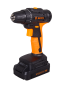 Дрель-шуруповерт аккумуляторная Вихрь ДА-18Л-2К/Б (бесщеточный двигатель)