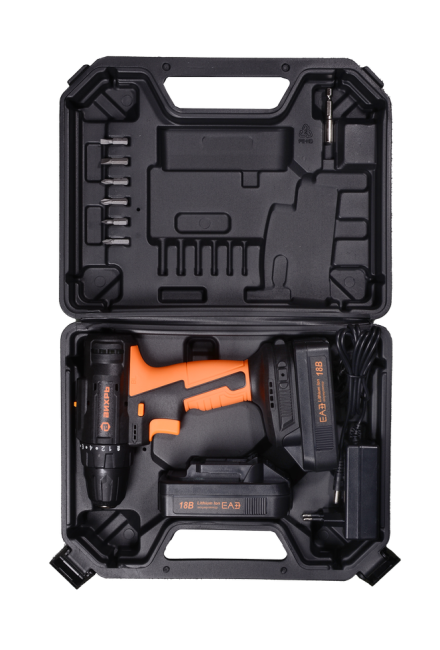 Дрель-шуруповерт аккумуляторная Вихрь ДА-18Л-2К/Б (бесщеточный двигатель) в Красноярске