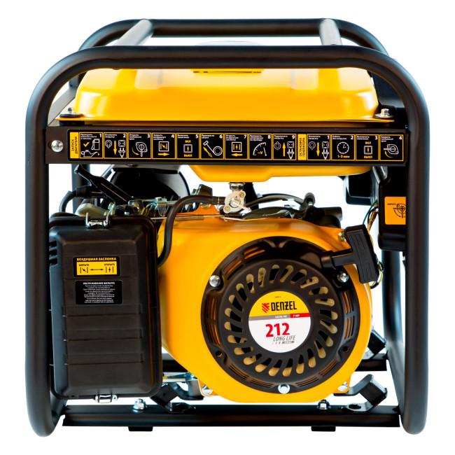 Генератор бензиновый PS 25, 2.5 кВт, 230 В, 15 л, ручной стартер Denzel в Красноярске Генератор бензиновый PS 25, 2.5 кВт, 230 В, 15 л, ручной стартер Denzel в Красноярске
