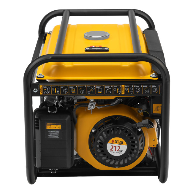 Генератор бензиновый PS-33E, 3.3 кВт, 230В, 15 л, электростартер Denzel в Красноярске Генератор бензиновый PS-33E, 3.3 кВт, 230В, 15 л, электростартер Denzel в Красноярске