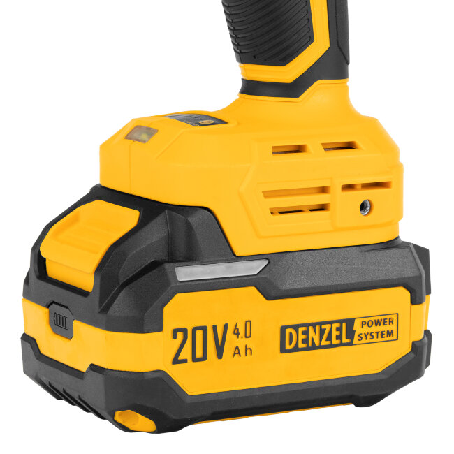 Дрель-шуруповерт аккумуляторная ударная бесщет. CIDH-BL-20, Li-Ion, 20 В// Denzel в Красноярске