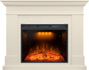 Каминокомплект California - Слоновая кость с очагом Emerald 28 Каминокомплект California - Слоновая кость с очагом Emerald 28
