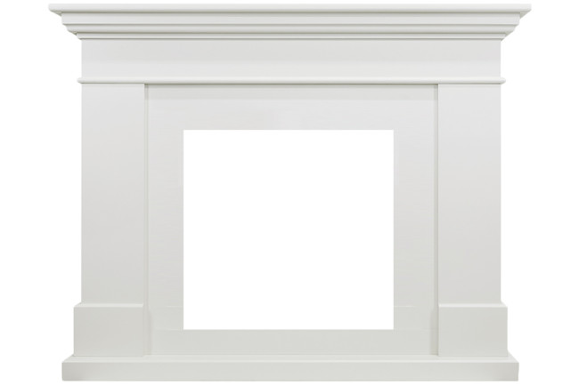 Каминокомплект California - Слоновая кость с очагом Emerald 28 в Красноярске