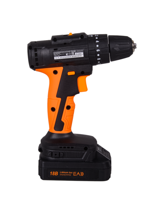 Дрель-шуруповерт аккумуляторная Вихрь ДА-18Л-2КУ/Б (бесщеточный двигатель) в Красноярске