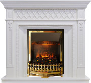 Каминокомплект Alexandria - Белый дуб с очагом Atherton Каминокомплект Alexandria - Белый дуб с очагом Atherton