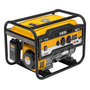 Генератор бензиновый PS 28, 2.8 кВт, 230 В, 15 л, ручной стартер Denzel Генератор бензиновый PS 28, 2.8 кВт, 230 В, 15 л, ручной стартер Denzel