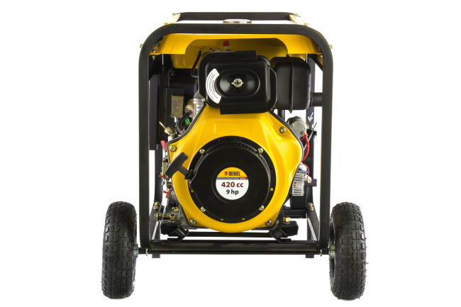 Генератор дизельный DD6300Е, 5.0 кВт, 220 В/50 Гц, 15 л, электростартер Denzel в Красноярске