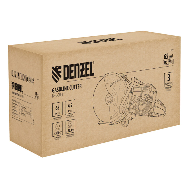Бензорез МС-6535, 65 см3, диаметр диска 350 мм DENZEL в Красноярске Бензорез МС-6535, 65 см3, диаметр диска 350 мм DENZEL в Красноярске